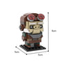 DIY Anime Movies Game Figure Brickheadz Building Block Kit Character Collectation Playset Brick Model Toys Kids Birthday Gift