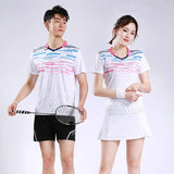 New Badminton Shirts Men Women Table Tennis Shirts Outdoor Running T-Shirts Fitness Gym Tennis Shirts Unisex