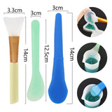 New DIY Crystal Dropping Glue Tool Set Measuring Cup Dropper Spoon Finger Set Mixing Rod Dropping Glue Accessories Tool Set