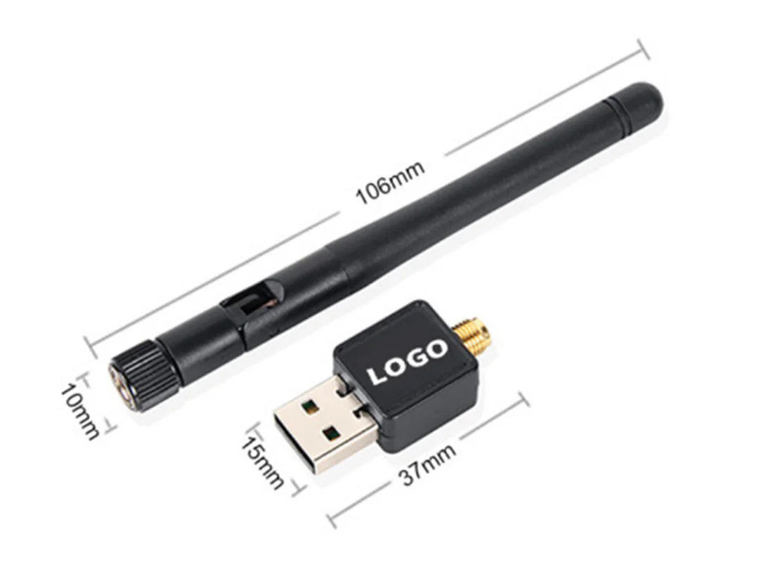 USB Wifi Adapter Antenna Wifi USB Adapter Card Wi-Fi Adapter Free Driver Ethernet Wireless Network Card