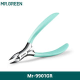 MR.GREEN Toenail Clippers Anti-Splash Ingrown Nail Olecranon Cutters Professional Pedicure Tools Stainless Steel