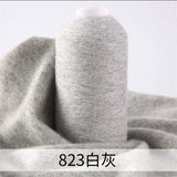 high-quality Fine Cashmere Yarn Crochet Wool Line for knitting Thread Genuine Hand-knit pure Cashmere Woven Yarn Soft Warm 400g