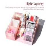 Acrylic Material Storage Box Multifunctional Eyelash Extension Supplies Accessories Organizer Eyelash Makeup Tools