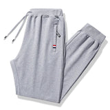 Newest Mens Knitted Sweat Joggers Elastic Waist Jogging Pants Men Sport Long Fitness Sportswear Trousers Plus Size 8XL