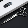 JOEWELL Professional Cobalt-5.5/ SCC-6.0 Inch Hair Barbers Tools Salon Jair Cutting Thinning Shears Set Of Female Bangs Scissors