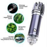 Mini Car Air Purifiers 12V Auto Car Fresh Air Ionic Oxygen Bar Ozone Ionizer Cleaner Car Electrical Appliances Car Electronics