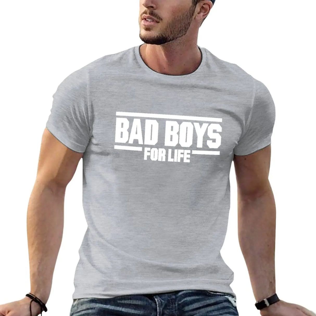 New Forever Bad Boys For life T-Shirt plain t-shirt graphic t shirt oversized t shirt men