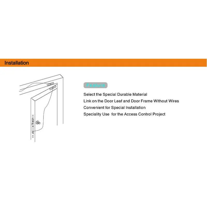 Door Loop Contact Wire Breaker Special For Electric Lock Of Contact Access Control