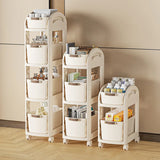 Movable Storage Trolley Kitchen Wheels Rack Small Mobile Trolley Kitchen Bathroom Snacks Moveis De Cozinha Restaurant Furiture