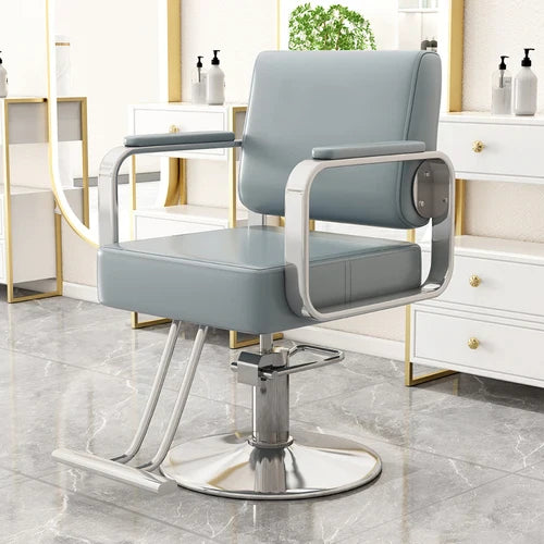 Gold Salon Beauty Barber Chair Luxury Personalized Lifter Classic Chair Swivel Cheap Minimalist Fashionable Cadeira Furniture