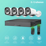 XMeye SONY 6MP POE IP Camera System KIT Face Person Detection Onvif CCTV Video Surveillance Security AI