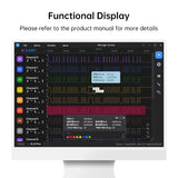 USB Logic Analyzer DL16 250MHz Max Sample Rate 16Channels Logic Analyzer Tools ARM FPGA Debug Protocol Decoding Software