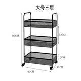 Food Trailer Trolley Rolling Cart Organizer Metal Vegetable Utility Trolley Wine Garden Grocery Archivadores Restaurant Furiture