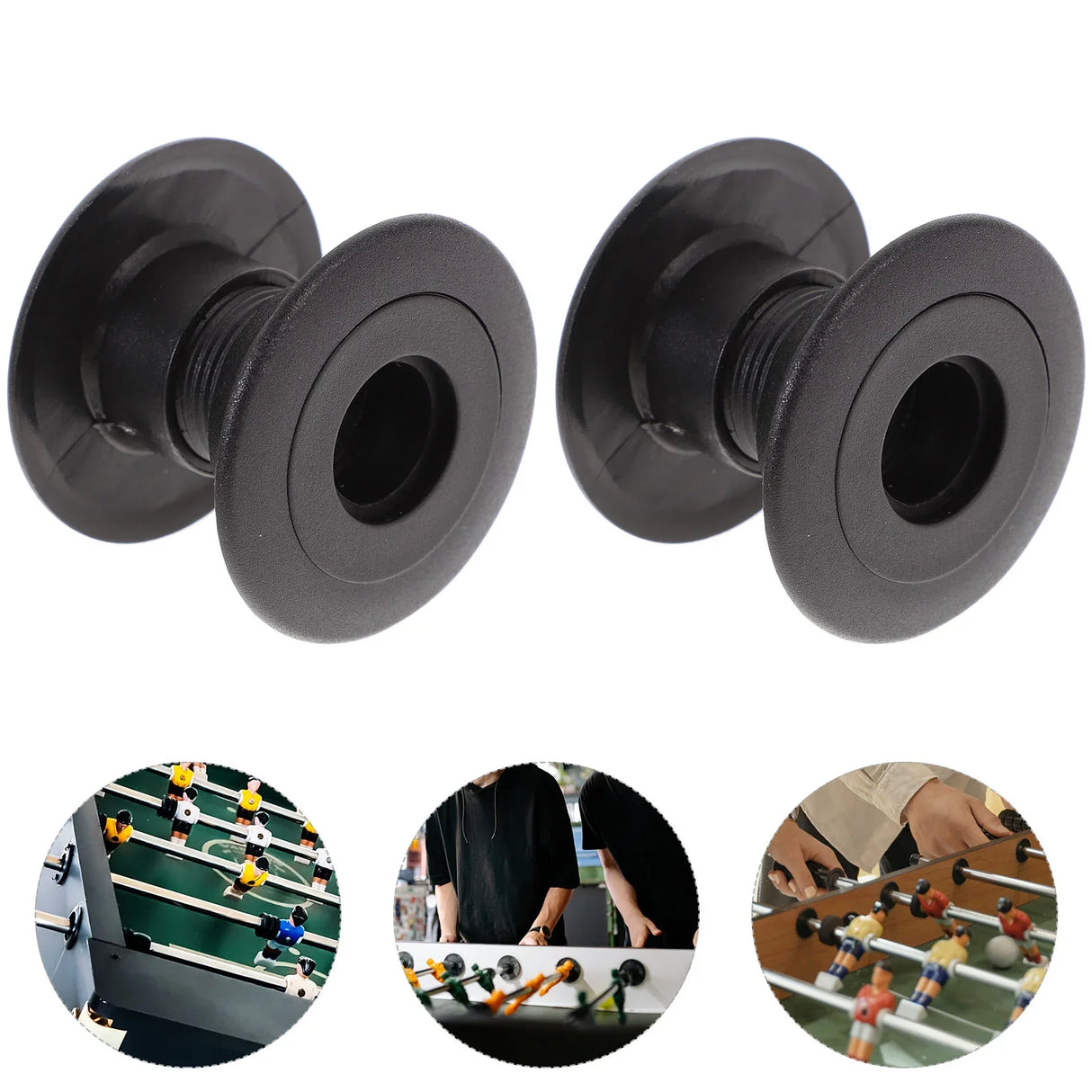 15.8mm Replacement For Foosball Bushing Soccer Table Football Bearing Part Accessories Fun Games With Screw Thread Soccer