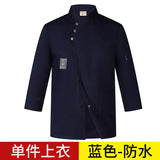 Waterproof chef work clothes men's long-sleeved autumn and winter thick wear-resistant hotel restaurant  kitchen work clothes