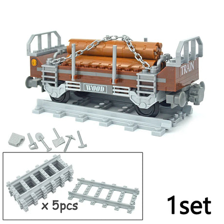 City Train Tracks Forked Flexible Railway Bridge Rail Viaduct Buliding Block Toy Straight Cruved Soft Track Bricks Leduo Gift