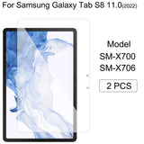 Tablet Tempered glass film For Samsung Galaxy Tab A 10.1" 2016 Proof Explosion prevention Screen Protector 2Pcs SM-T580 T585