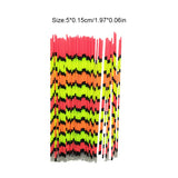 100 Pieces Fishing Float Vertical Buoy Fluctuate High Sensitivity Long Tail Vert Tackle Drift Water Sports Tube