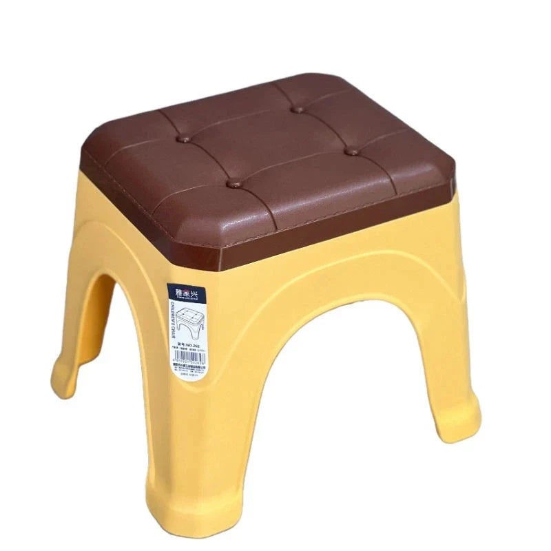 Bathroom Furniture Plastic Stool Household Thickened Living Room Chair Bathroom Non-Slip Bath Bench