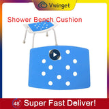 Non-slip Elderly Folding Bath Chair Cushion Bathroom And Shower Chair Elderly Bath Tub Shower Chair Stool Bench Seat Cushion