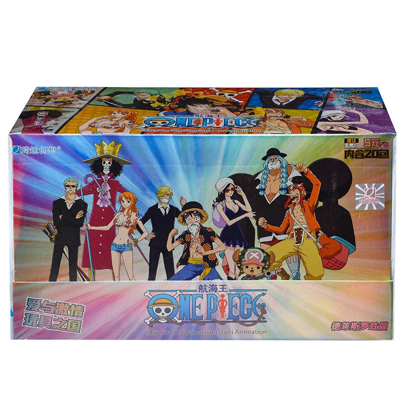 Genuine Anime ONE PIECE Card Luffy Quality Cards Zoro Nami Chopper Franky Collections Card Game Collectibles Battle Card Toy