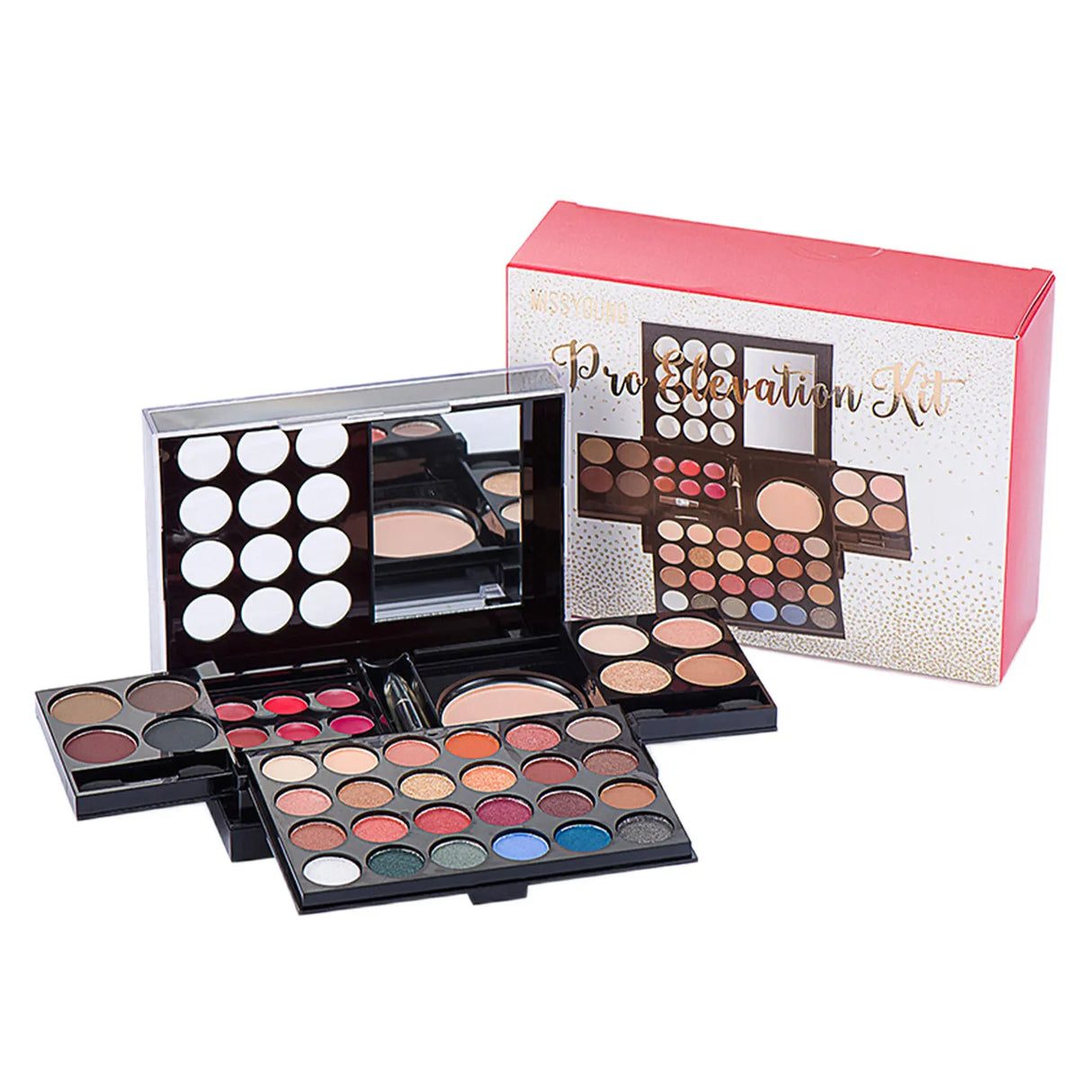 All InMakeup Kit Multi-colors Make Up Tool Combination Palette Eye Shadow Lip Gloss And Eyebrow Powder Combination Cosmetic