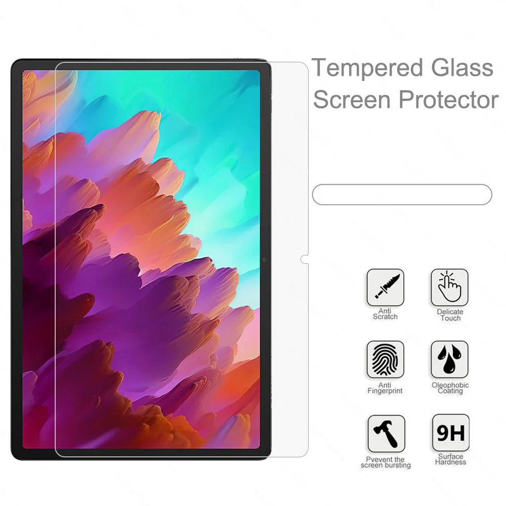 2 Pieces HD Scratch Proof Screen Protector Tempered Glass For Lenovo Xiaoxin Pad Pro 12.7-inch 2023 Tablet Protective Film