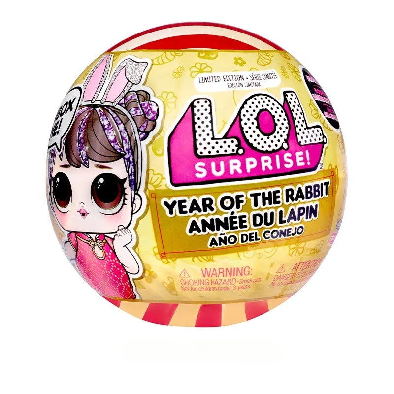 LOL Surprise Doll Unwrapping Ball Girl Toy Year of the Rabbit Exclusive  Box Princess Cute Doll Gift Trinket