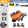 RG106 PRO Drone 8K Professional 5G GPS WIFI HD Dual Camera Dron 3 Axis Gimbal Brushless Motor Anti-shake RC Quadcopter Drones