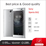 Sony Xperia XA2 4G Original Unlocked H3113 H4113 Octa-core 5.2" 32GB 3GB Snapdragon Cellphone  23MP Fingerprint Smartphone