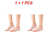 1/2PCS Silicone Breathable Heel Protector Foot Skin Care Protection Elastic Moisturizing Anti Cracking Easy To Clean Odorless