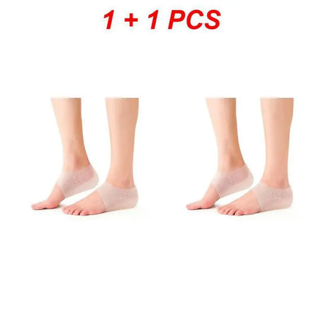 1/2PCS Silicone Breathable Heel Protector Foot Skin Care Protection Elastic Moisturizing Anti Cracking Easy To Clean Odorless