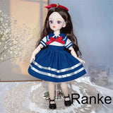 Attractive Eyes 1/6 Bjd Byte Dolls For Kid Girls Birthday Gift Ball-jointed Anime Figure Doll 30cm with Dresses Clothes Dress Up