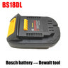 BS18DL MIL18DL Battery Adapter Converter for Makita/Bosch/Milwaukee 18V Li-ion Battery Convert to For Dewalt 18V 20V Power Tools