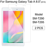 Tablet Tempered glass film For Samsung Galaxy Tab A8 10.5" 2021 Proof Explosion prevention Screen Protector 2Pcs SM-X200 X205