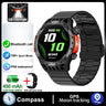 2024 New Smart Watch Men Outdoor Military Sports Fitness IP68 Waterproof Watch Bluetooth Call Heart Rate Detection Smart Watch