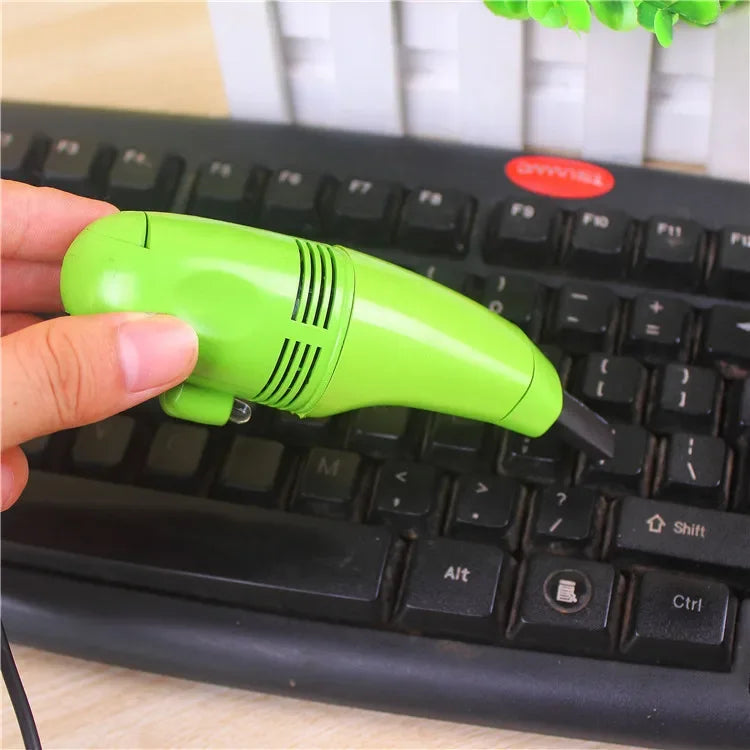 Keyboard Cleaner USB Vacuum Cleaner PC Laptop Cleaner Computer Vacuum Cleaning Kit Tool Remove Dust Brush Home Office Desk