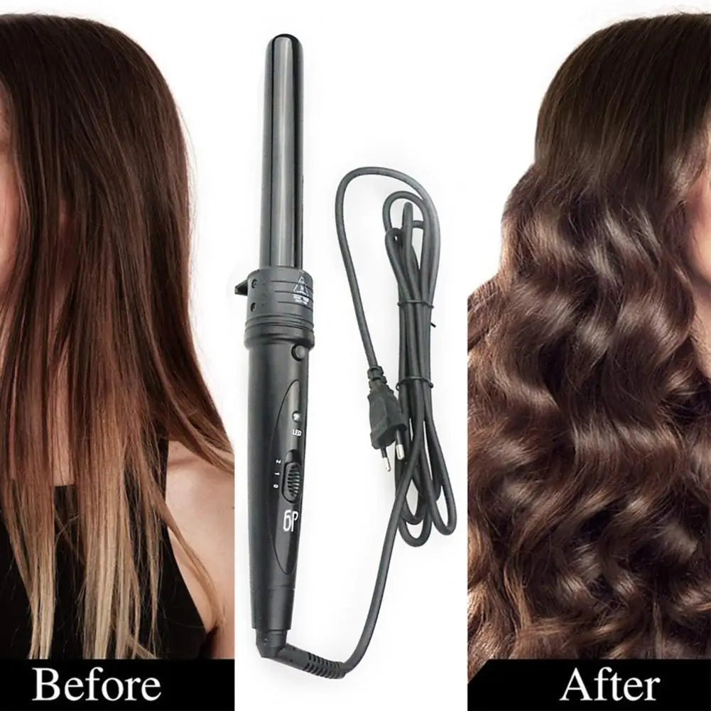 Hair Waver Iron Curling Tube Professional Ceramic Salon Hair Curler Set Styling Appliances Rollers Curling Iron Roller Curls