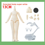 YMY 2nd Generation Doll Body Ob11 Doll Spherical Removeable Joint Body Doll For Penny, GSC, Molly, Obitsu 11, NendoroidS Head