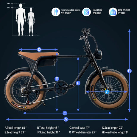 fat tire electric bike fat 20inch fat tire e-bikes Motorcycles 25km/h 48V 15ah 750w in EU