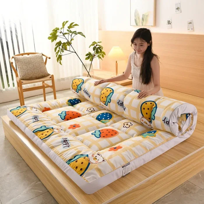 Tatami Comfortable Mattress Student Dormitory Single Soy Fiber Soft Mattress Upholstery Household Double Futon Bed Floor Mat