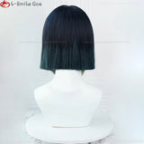 Tighnari Cosplay Wig Game  Sumeru Tighnari Short Heat Resistant Synthetic Hair Halloween Party Wigs Ear + Wig Cap