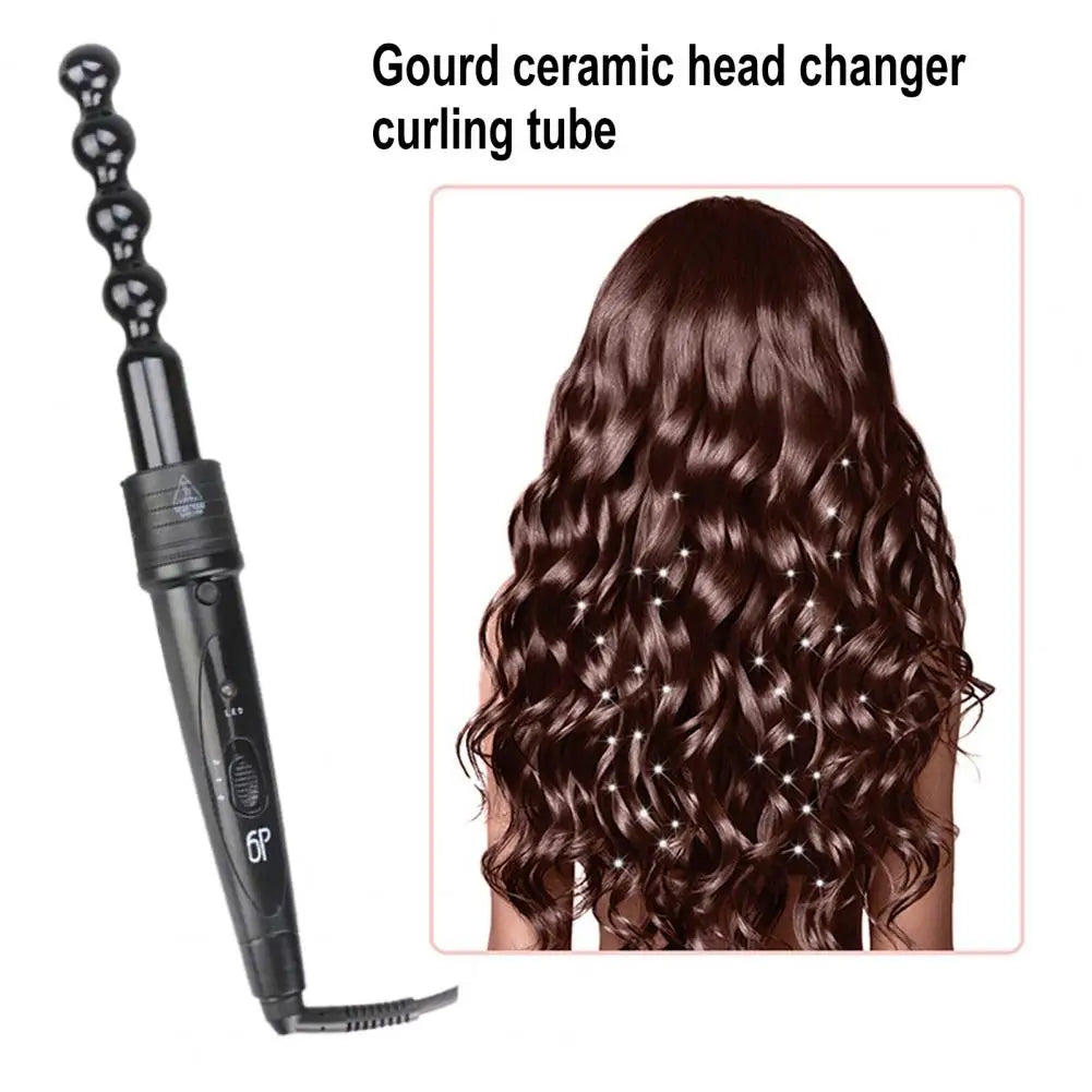 Hair Waver Iron Curling Tube Professional Ceramic Salon Hair Curler Set Styling Appliances Rollers Curling Iron Roller Curls