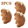 1-20PCS Cartoon Capybara Pendant Plush Toy Doll Bag Hanging Ornament Cute Kapila Keychain Doll Desktop Doll Ornament Car Pendant