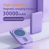 30000mAh Power Bank Magsafe Wireless Fast Charging Thin And Compact Portable Mobile Phone Accessories Free Shipping