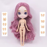 ICY DBS Blyth Doll 1/6 Joint Body 30CM BJD toys Natural shiny face with extra hands AB DIY Fashion Dolls girl gift