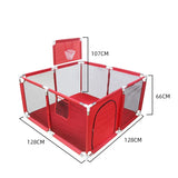 Safety Baby Playpen For Children Indoor Multiple Styles Toddler Barrier Fence Kids Playground Toys Park With Basketball Frame