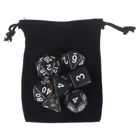 DND Dice Tray Dice Rolling Mat With Zippered Dice Holder - Compatible With Standard DND Polyhedral Dice Game Dice