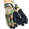 Tactical semi-full finger super technician outdoor fitness touch screen special forces military fan non-slip gloves