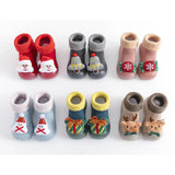 baby sock shoes for winter thick cotton animal styles cute baby floor shoes anti-slip first walkers 0-3 years Christmas gifts